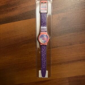 Disney Sleeping Beauty Aurora Prince Charming Pink Purple Watch New untested